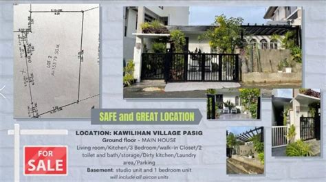 For Rent: 3 Bedrooms House in Kawilihan Village, Pasig City.